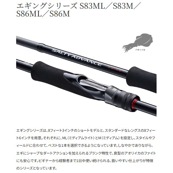 25  SALTY ADVANCE エギング